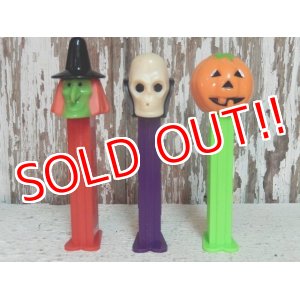 画像: pz-130917-04 Halloween / 90's PEZ Dispenser set of 3