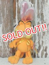 画像: ct-140909-25 Garfield / 90's Plush Doll "Easter Bunny"