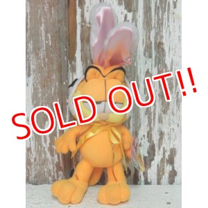 画像: ct-140909-25 Garfield / 90's Plush Doll "Easter Bunny"