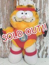 画像: ct-140909-25 Garfield / R.DAKIN 80's Plush Doll "Aerobics"