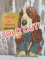 画像: ct-141001-24 Hush Puppies / 70's Cardboard sign "Remember Dad... Remember"