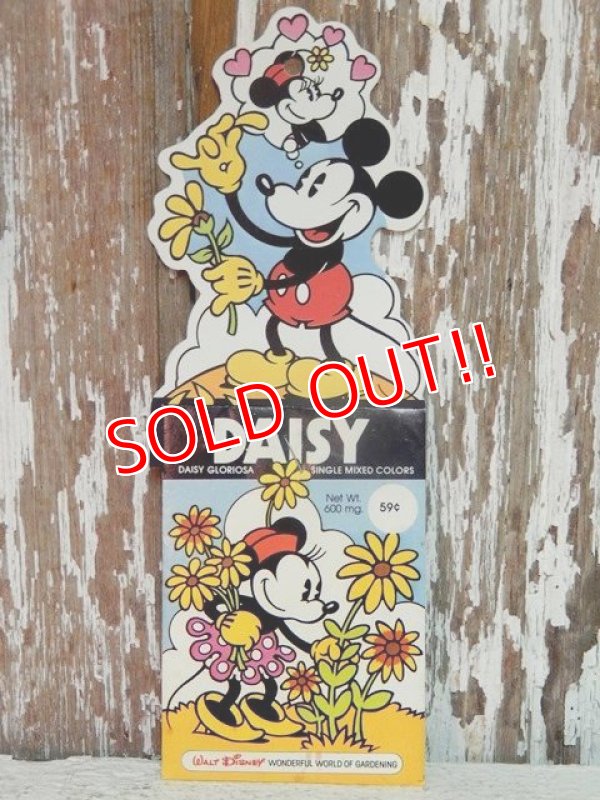 画像1: ct-141001-36 Mickey Mouse & Minnie Mouse / 70's Daisy Seed