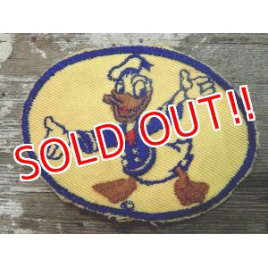 画像: ct-141101-01 Donald Duck / Bond Bread 40's Patch (Yellow)