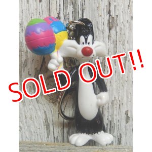 画像: ct-141021-15 Sylvester / 90's PVC Keychain "Easter Egg Balloon"