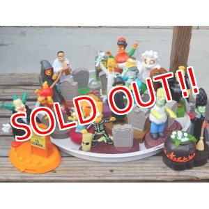 画像: ct-141007-02 the Simpsons / Burger King 2001 Spooky Light-Ups Meal Toy Complete set