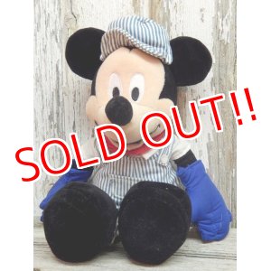 画像: ct-141014-37 Mickey Mouse / 2000's Plush doll "Overall"