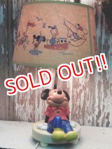 画像: ct-141028-01 Mickey Mouse / Dolly Toy 70's Nursery Lamp