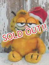 画像: ct-140909-25 Garfield / Dakin 80's Plush Doll "Santa"