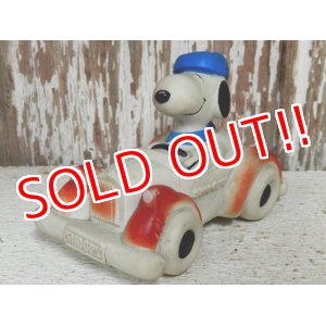 画像: ct-131121-14 Snoopy / 70's-80's Classic Car Vinyl Squeak Toy