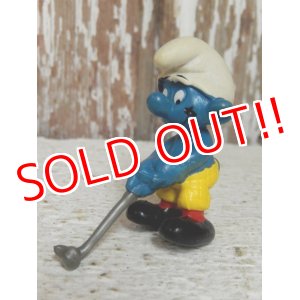 画像: ct-140715-15 Smurf / PVC "Golfer" #20055