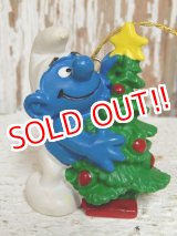 画像: ct-140715-15 Smurf / PVC Ornament "Christmas Tree" #51901