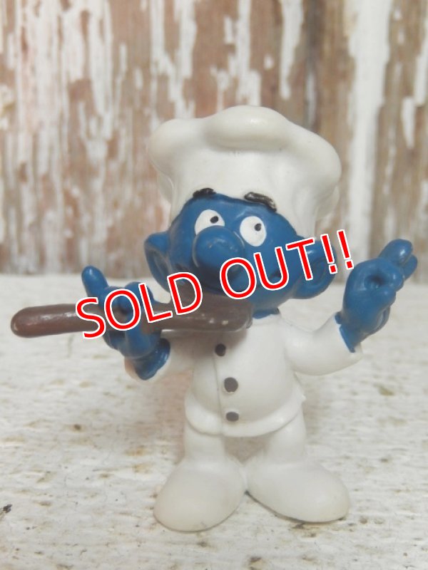 画像1: ct-140715-15 Smurf / PVC "Chef" #20026