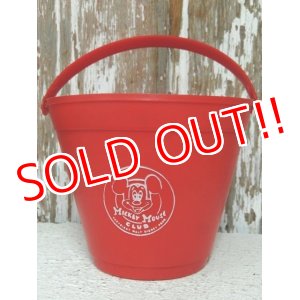 画像: ct-141125-45 Mickey Mouse Club / Vintage Plastic Bucket