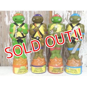 画像: ct-140209-09 Teenage Mutant Ninja Turtles / 1990 Bubble bath bottle set