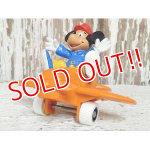 画像: ct-141209-78 Mickey Mouse / Bully 80's PVC w/Air Plane