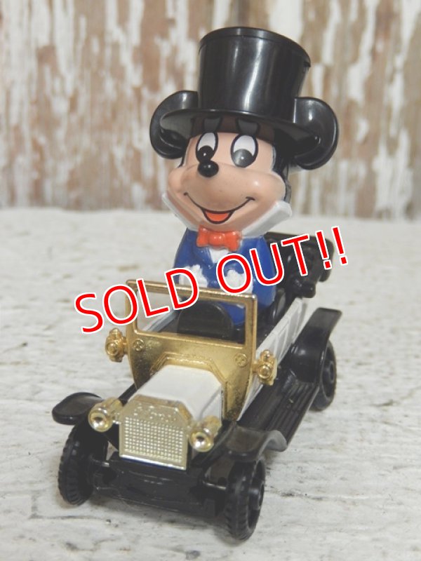 画像1: ct-141209-35 Mickey Mouse / Die-cast car "Gentleman"