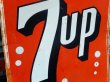 画像2: dp-141215-04 7up / 1962 Metal sign