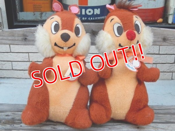 画像1: ct-141216-06 Chip 'n' Dale / 70's Plush Doll