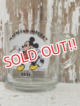 画像: gs-141217-09 Mickey Mouse /  Anchor Hocking 70's Mug "Magician Mickey"