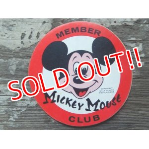 画像: ct-141216-19 Mickey Mouse Club Member / 60's Sticker