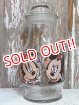 画像: gs-141217-12 Mickey,Minnie & Donald / 90's Glass Jar