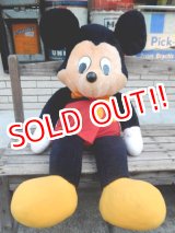 画像: ct-141216-07 Mickey Mouse / Knickerbocker 80's Big Plush Doll