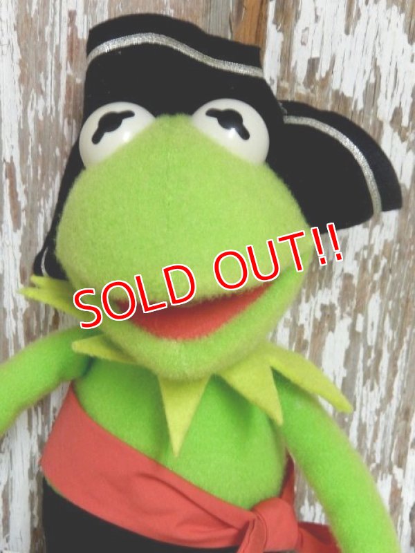 画像2: ct-141216-32 Kermit / TOY BIZ 90's Plush doll "Pirate"