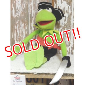 画像: ct-141216-32 Kermit / TOY BIZ 90's Plush doll "Pirate"