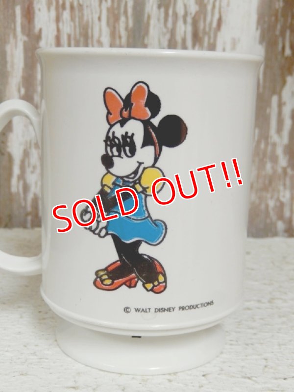 画像2: ct-141216-52 Mickey Mouse & Minnie Mouse / 70's Plastic Mug