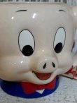 画像2: ct-150101-41 Porky Pig / Applause 1989 Ceramic Face Mug