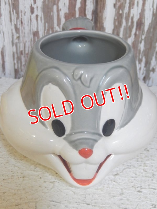 画像4: ct-150101-50 Bugs Bunny / Applause 1989 Ceramic Face Mug