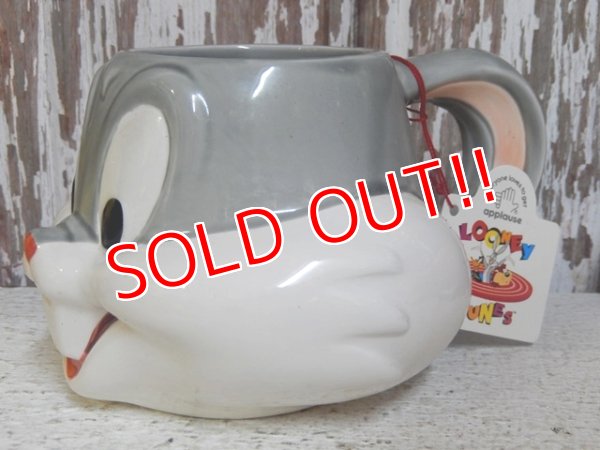 画像2: ct-150101-50 Bugs Bunny / Applause 1989 Ceramic Face Mug