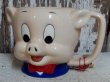 画像1: ct-150101-41 Porky Pig / Applause 1989 Ceramic Face Mug