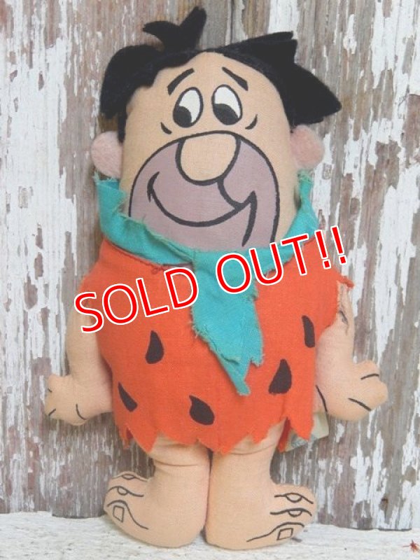 画像1: ct-150101-68 Fred Flintstone / knickerbocker 1972 Cloth Doll