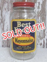 画像: dp-150115-11 Best Foods / Vintage Mayonnaise Bottle