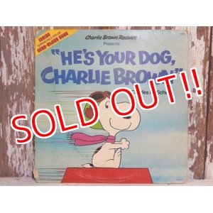 画像: ct-150120-27 "HE'S YOUR DOG, CHARLIE BROWN" / 1978 Record