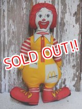 画像: ct-150127-08 McDonald's / Ronald McDonald's 70's-80's Pillow doll (Korea)