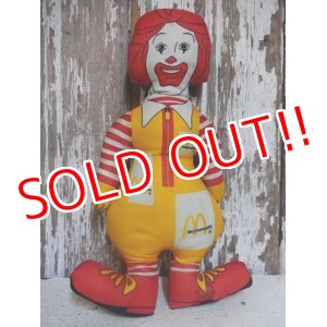 画像: ct-150127-08 McDonald's / Ronald McDonald's 70's-80's Pillow doll (Korea)