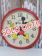 画像: ct-150206-12 Mickey Mouse / Lorus Quartz 80's-90's Wall Clock