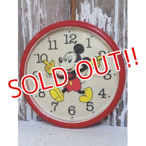 画像: ct-150206-12 Mickey Mouse / Lorus Quartz 80's-90's Wall Clock