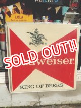 画像: dp-150217-03 Budweiser / 70's Store Display Sign