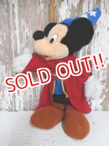 画像: ct-150206-30 Mickey Mouse / 90's Plush Doll "FANTASIA"