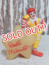 画像: ct-150407-57 McDonald's / Ronald McDonald 1988 Meal Toy