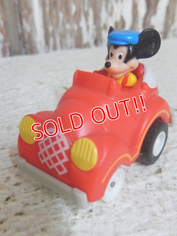 画像1: ct-150401-48 Mickey Mouse / McDonald's 1988 Meal Toy Mickey's Roadster