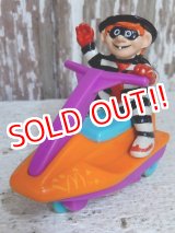 画像: ct-150407-72 McDonald's / Hamburgler 1992 Meal Toy "Jet Ski"