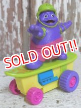 画像: ct-150407-72 McDonald's / Grimace 1992 Meal Toy "Skateboard"