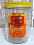 画像1: dp-150317-13 SUE BEE / Vintage Orange Honey Bottle