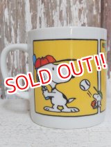 画像: ct-150428-09 Snoopy / 70's-80's Mug "Baseball"