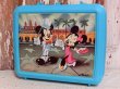 画像1: ct-150428-34 Mickey Mouse & Minnie Mouse / Aladdin 90's Plastic Lunchbox