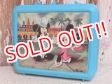 画像: ct-150428-34 Mickey Mouse & Minnie Mouse / Aladdin 90's Plastic Lunchbox